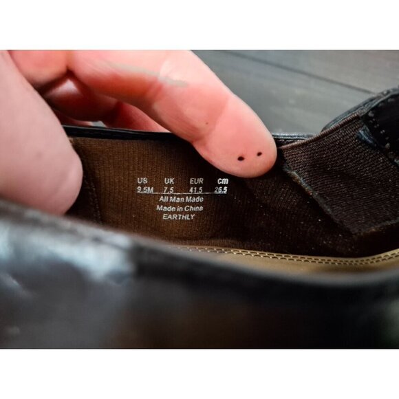 Lifestride Earthly Brown Faux Leather Mid-Heel Wedge Shoe/Pre-owned,Sz.9.5M - Picture 9 of 9